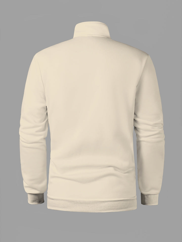 Levoire | Confortable Sweat-Shirt Homme Avec Zipp
