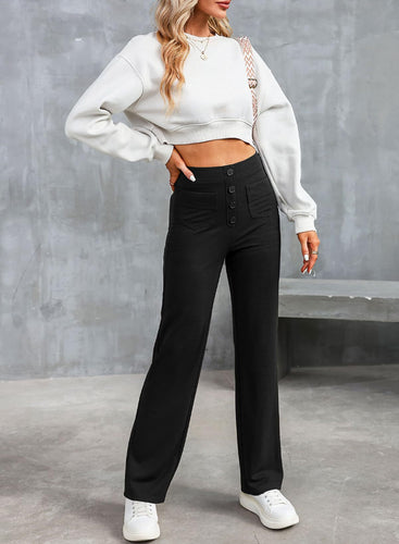 Levoire | Haute Taille Pantalon Large