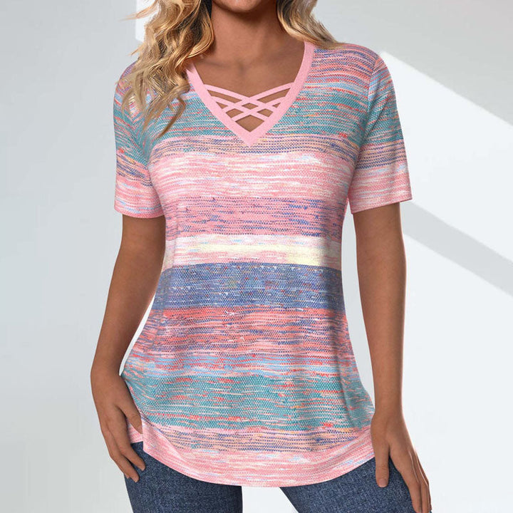 Levoire | Blouse Dégradée Élégante Multicolore