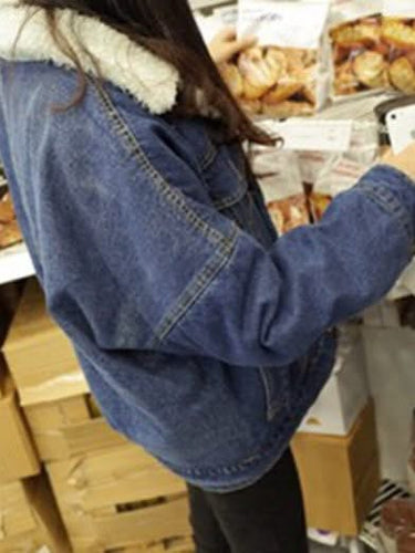Levoire | Denimu Épais, Doublé En Polaire Pour Femmes