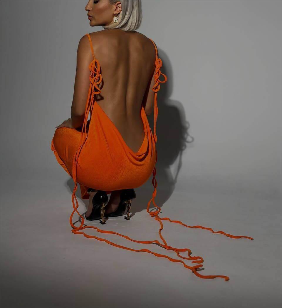 Levoire | Robe camisole dos nu intemporelle