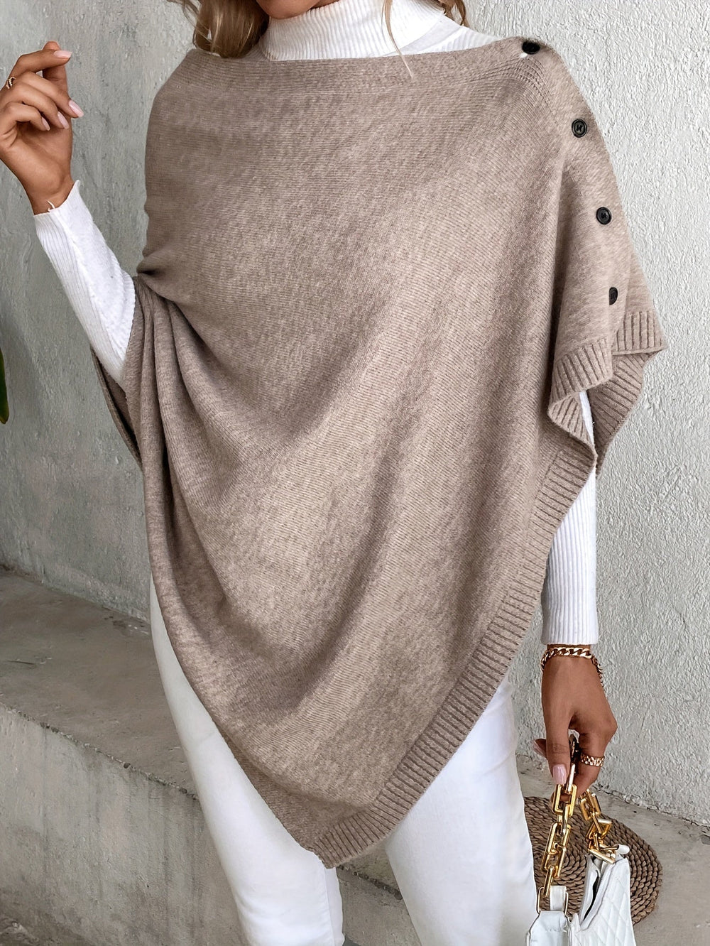 Levoire | Non Combiné Cape Tricoté