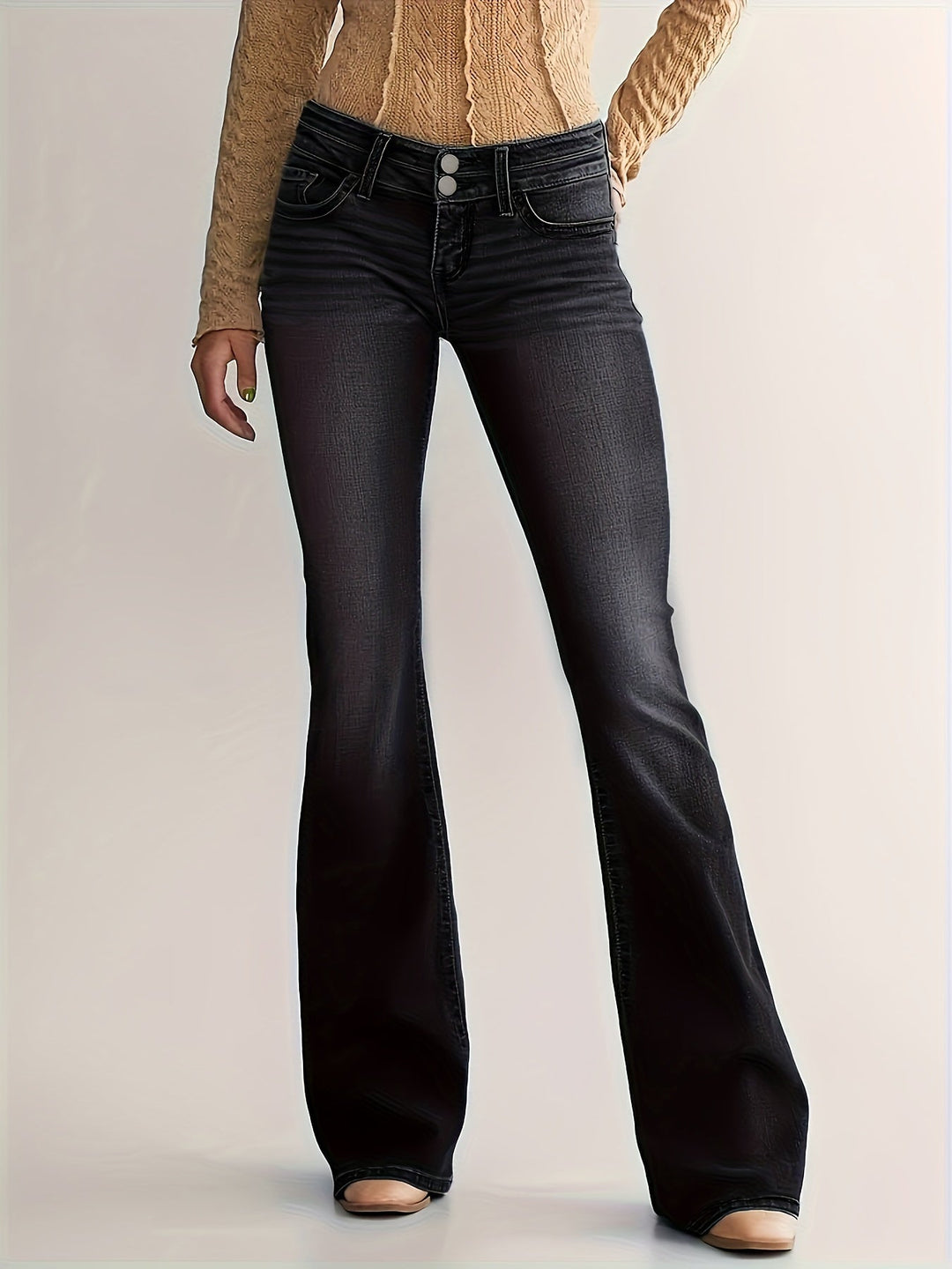 Levoire | Rento Taille Haute Salopette En Jean Gris foncé