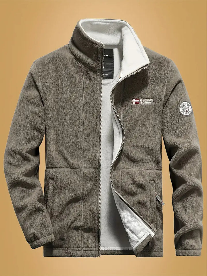 Levoire | Veste En Fleece Chaude Gris clair