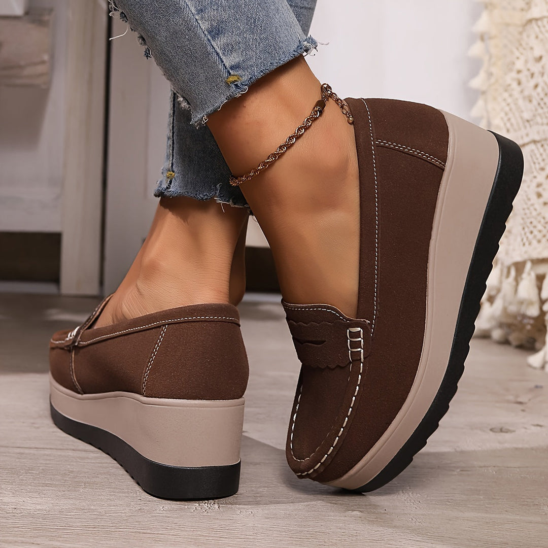Levoire | Confortable Chaussures Basses À Chevilles En Caoutchouc Lisse