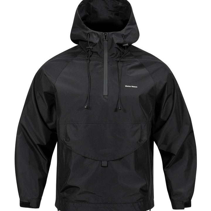 Levoire | Veste D'Été Respirante Avec Motif Naturel Noir