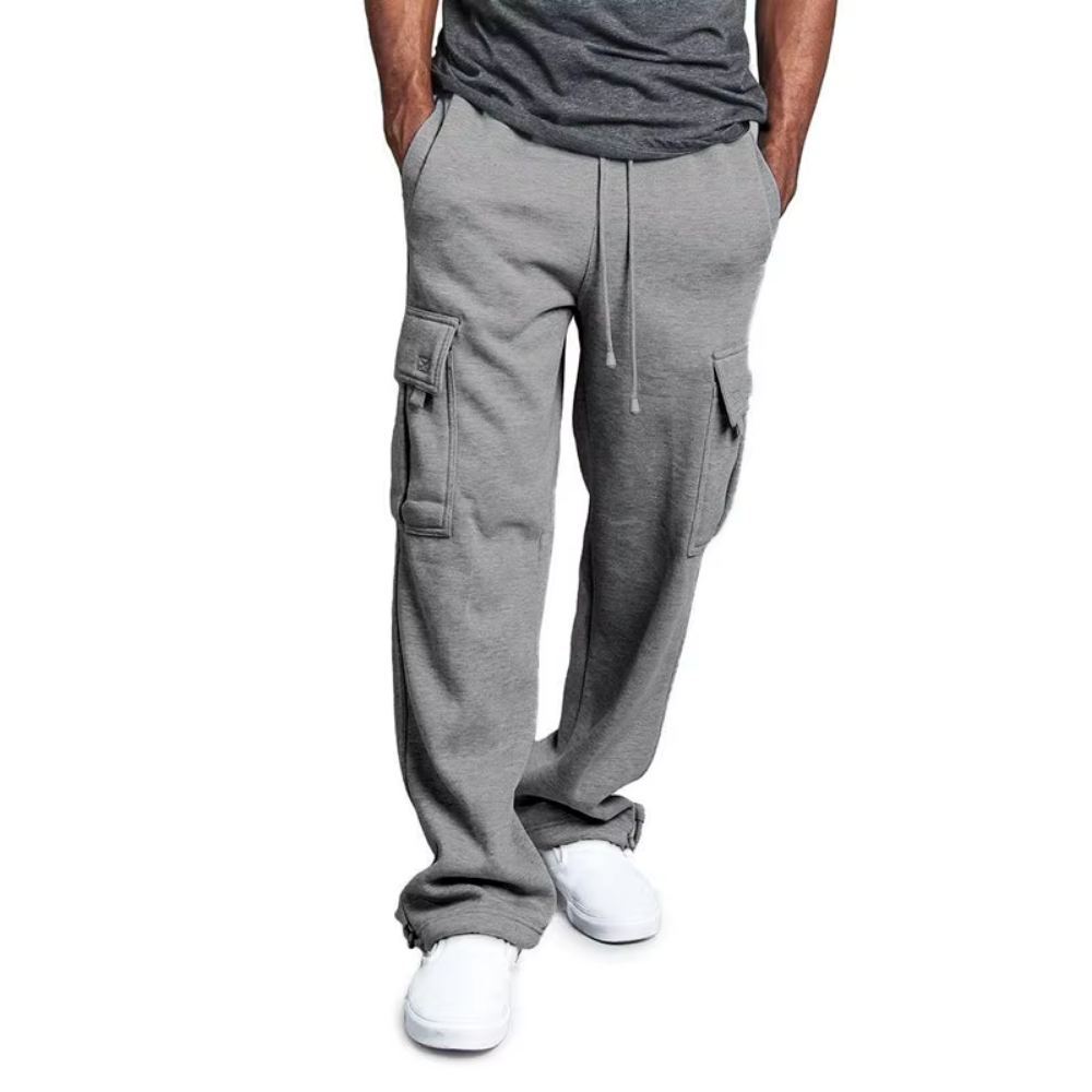 Levoire | Pantalon Cargo Coupé Locker Pour Un Confort Maximal Gris