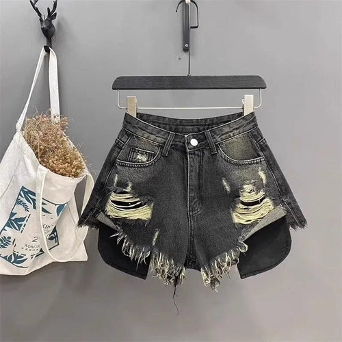 Levoire | Jeans avec couture brute effilochée et brossée