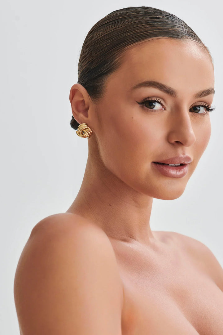 Levoire | Boucles D'Oreilles Nouées Or