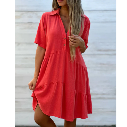 Levoire | Robe Mini Avec Smocks Pour Femmes