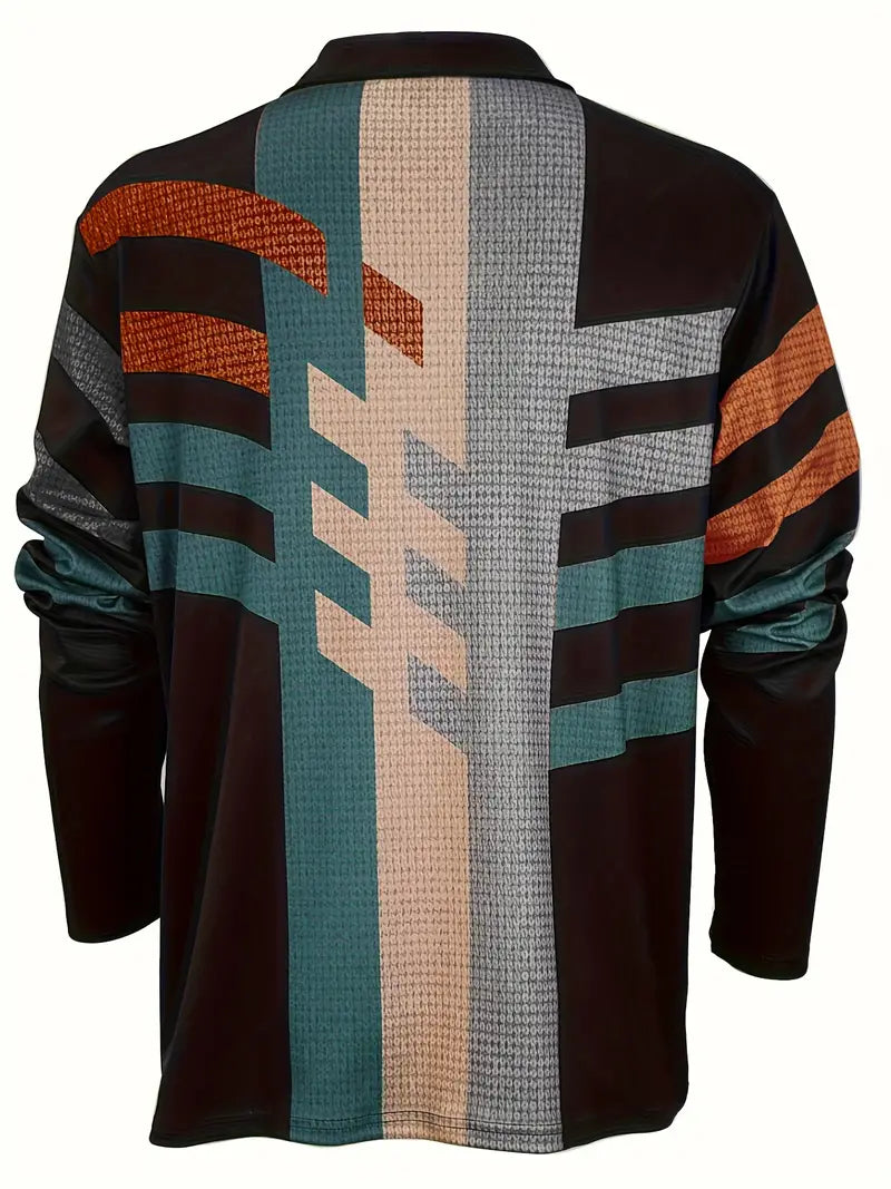 Levoire | Chemise Vintage Manches Longues Motif Damier