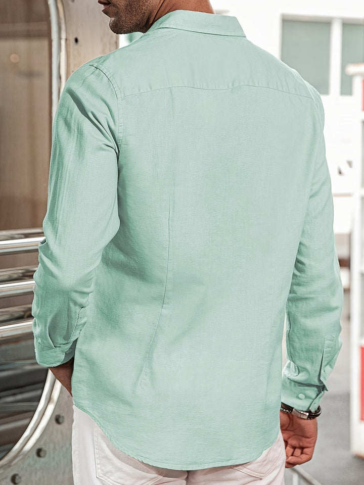 Levoire | Chemise Décontractée À Manches Longues Pour Styles Décontractés