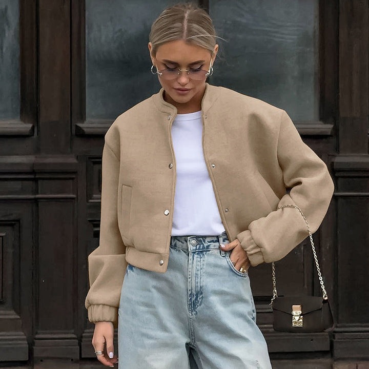 Levoire | Veste bomber raccourcie à poches