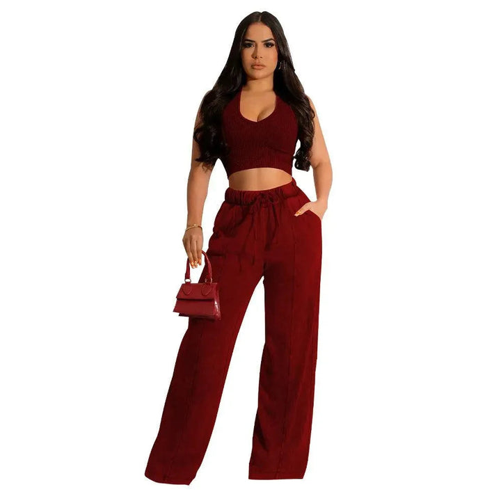 Levoire | Chemise femme avec jambes larges et taille élastique