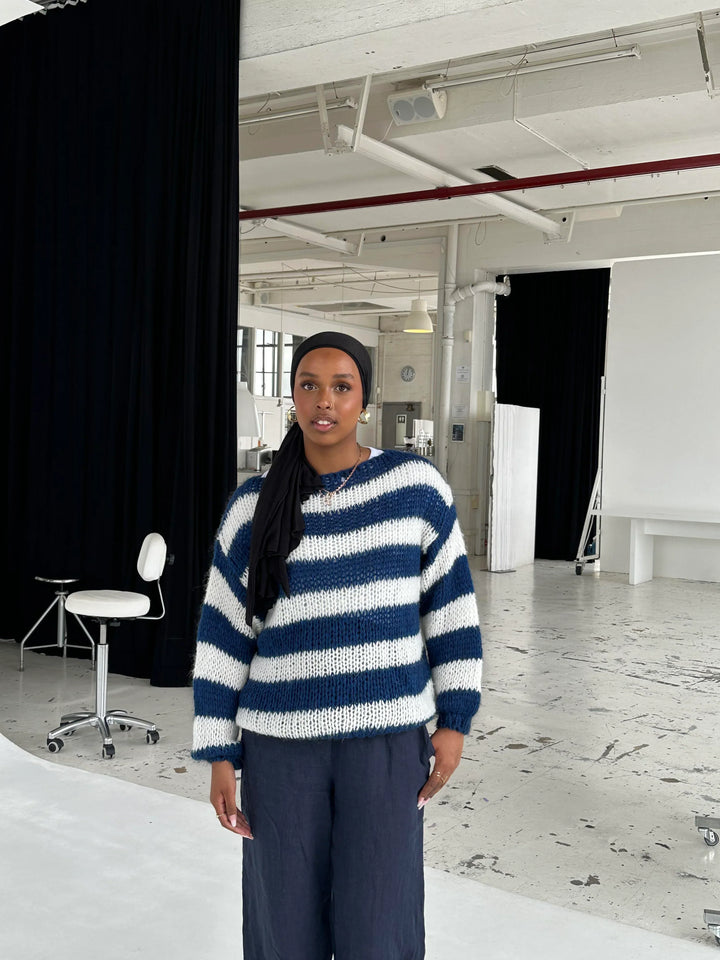 Levoire | Pull En Tricot Rayé