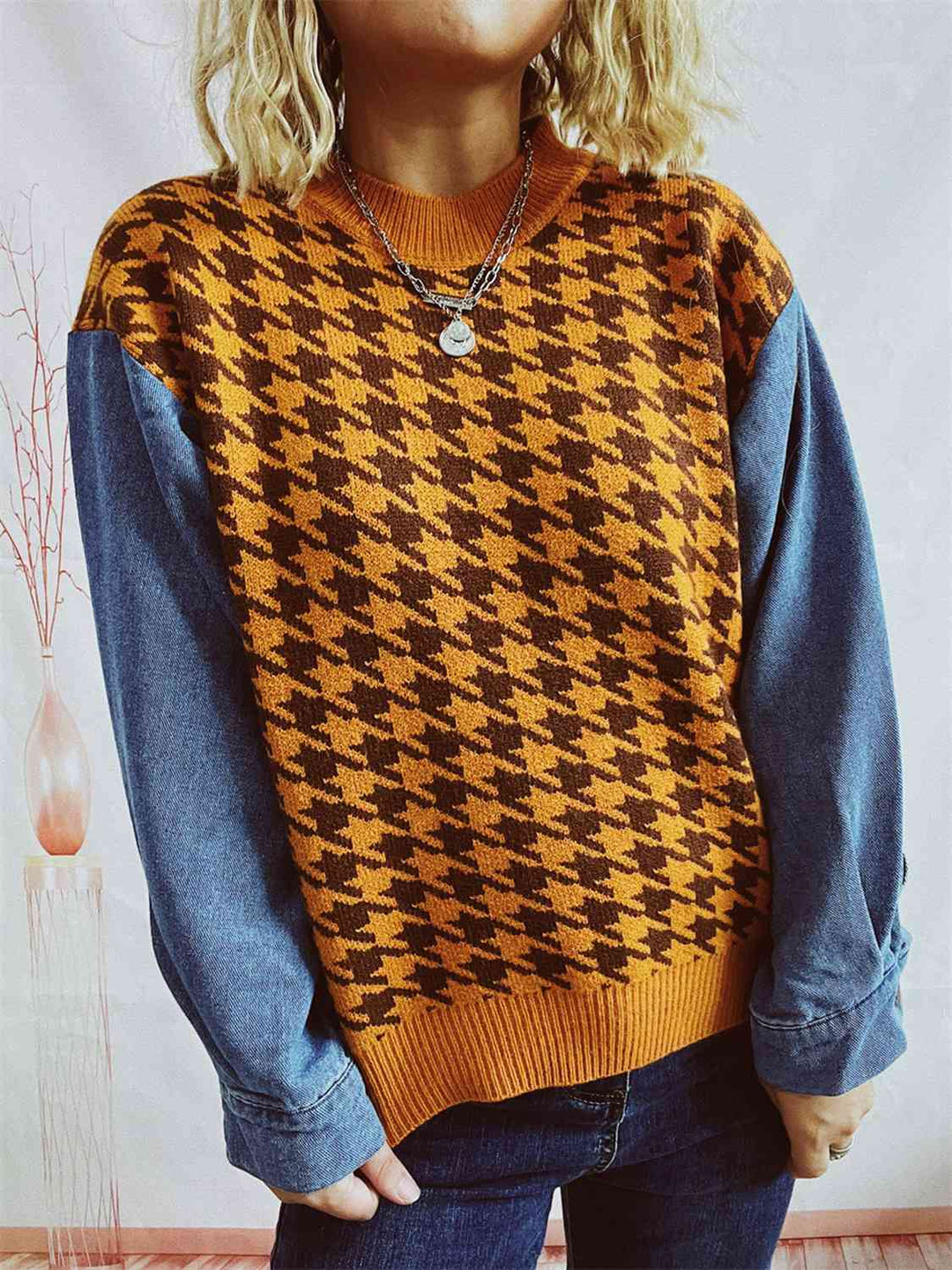 Levoire | Pull Long Torsadé Col Montant Hiver Styles 1