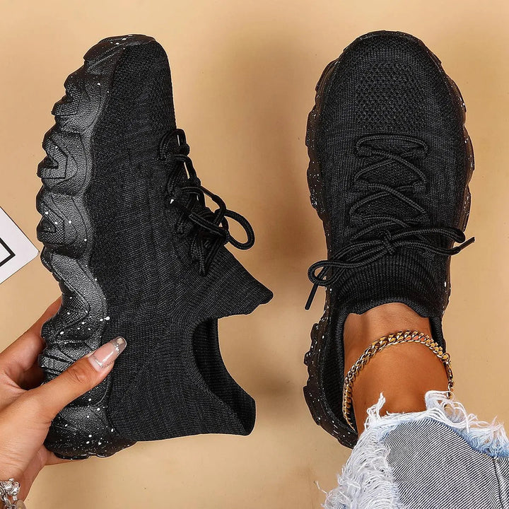 Levoire | Chaussures pour femmes en tissu respirant Noir