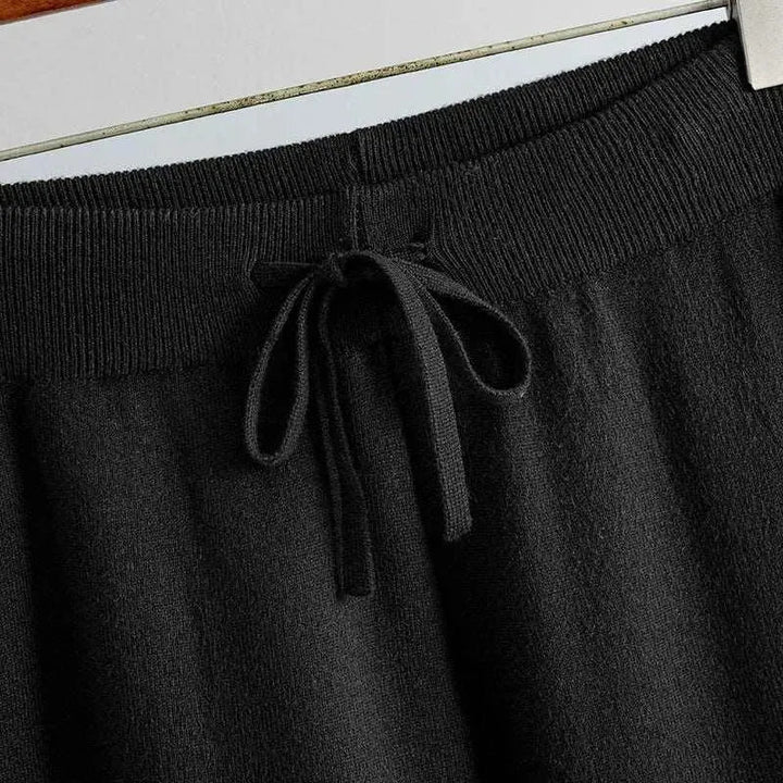 Levoire | Robe élégante en deux parties avec tricot et couture pour femmes