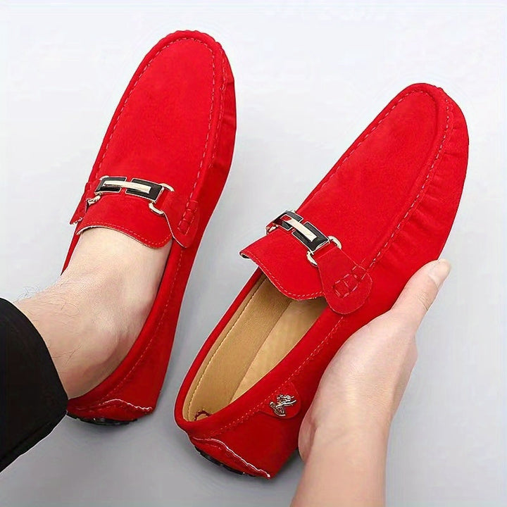 Levoire | Mocassins Métalliques Confortables Rot EU42