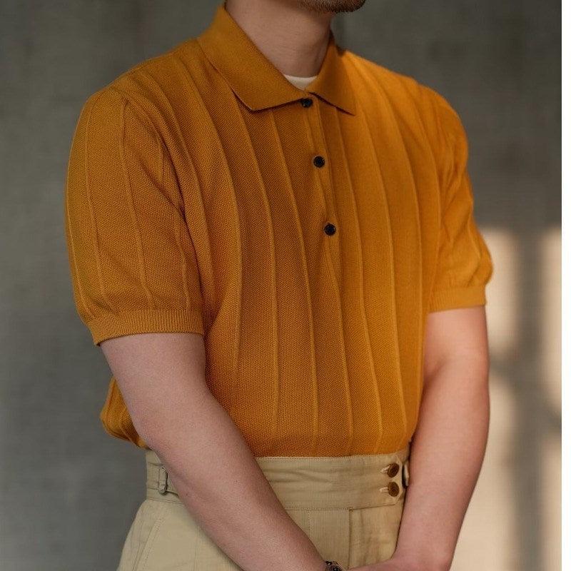 Levoire | T-Shirt Léger À Manches Courtes Pour Les Jours Chauds Jaune