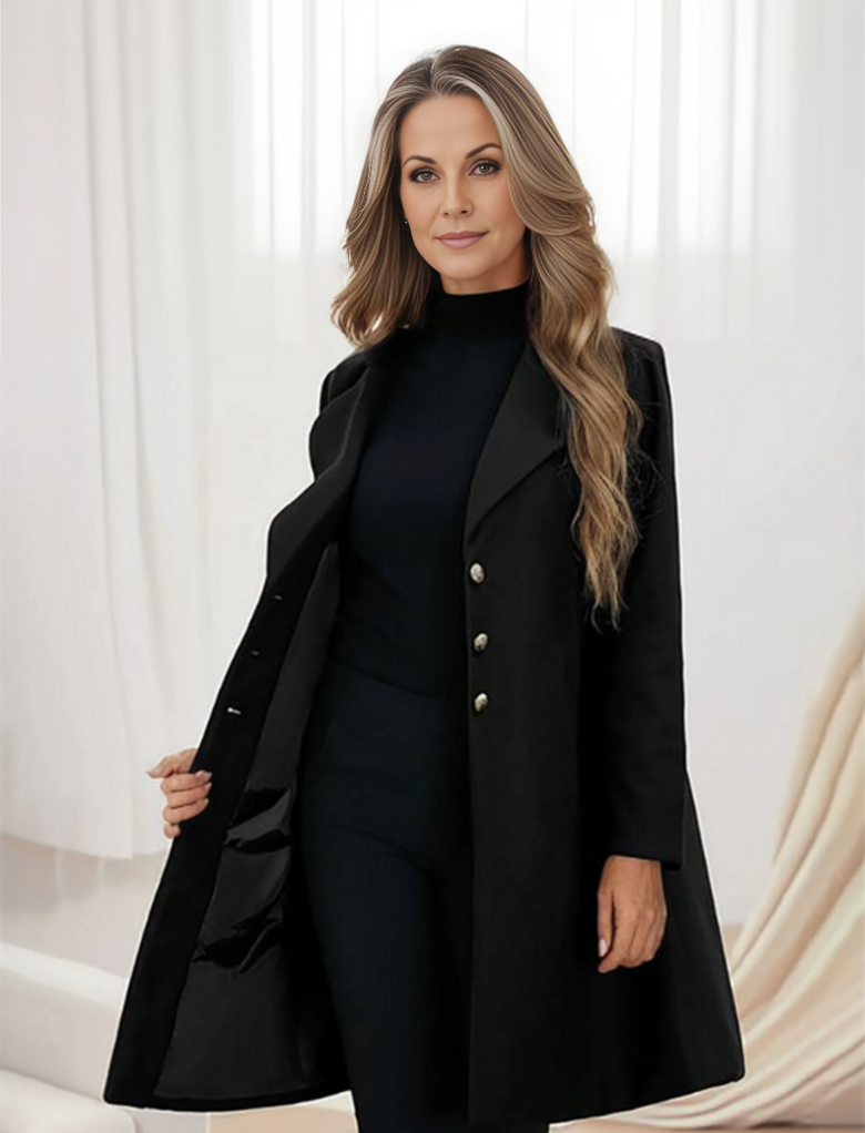 Levoire | Manteau En Laine Élégant Et Confortable Pour Femmes