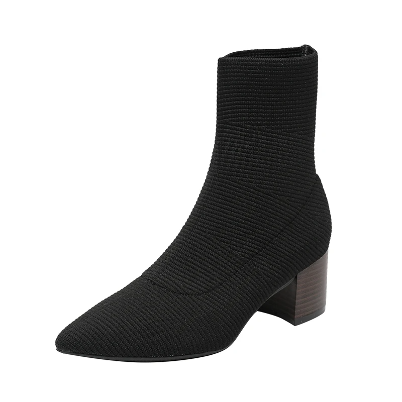 Levoire | Bottes Élégantes Pour Femmes À Talons Hauts Noir