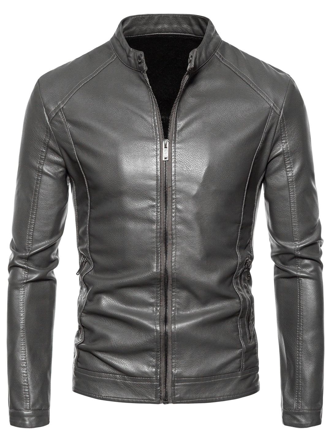 Levoire | Veste En Simili Cuir Pour Hommes Élégante Avec Doublure En Polaire Chaude