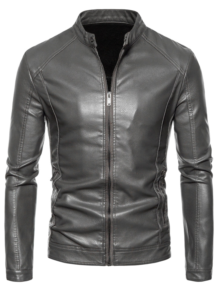 Levoire | Veste En Simili Cuir Pour Hommes Élégante Avec Doublure En Polaire Chaude