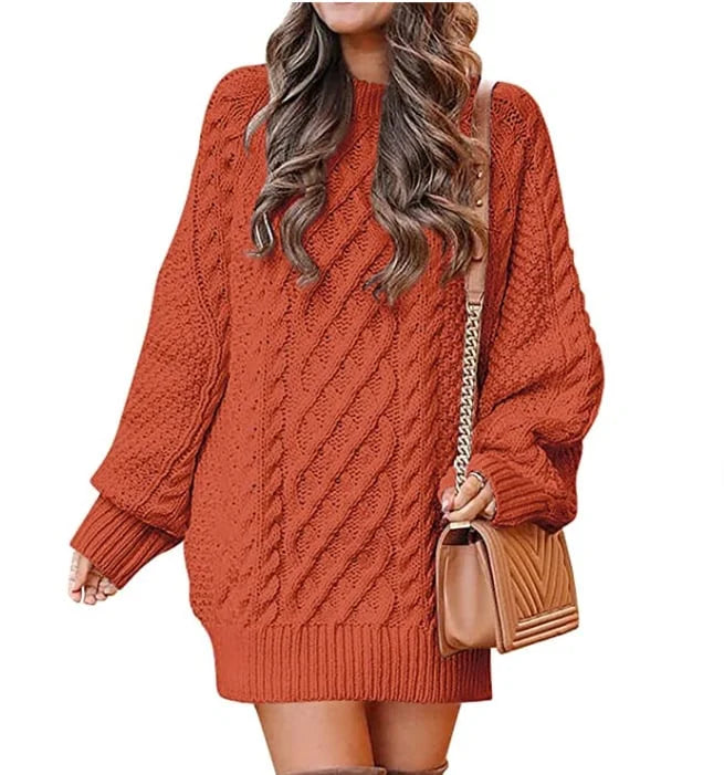 Levoire | Pull Ample Décontracté Rot