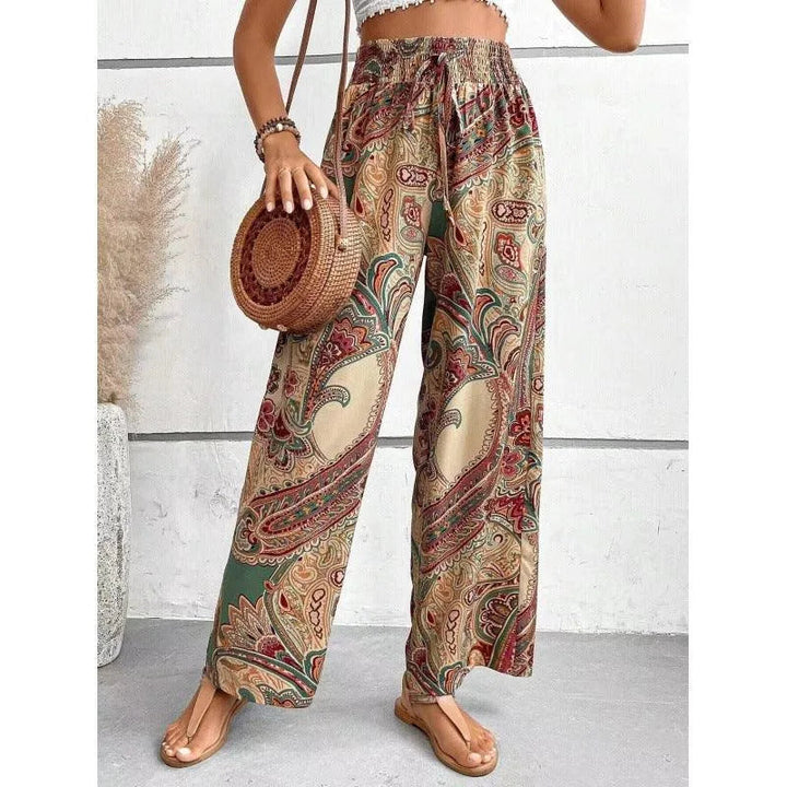 Levoire | Pantalons de plage décontractés pour femmes Khaki