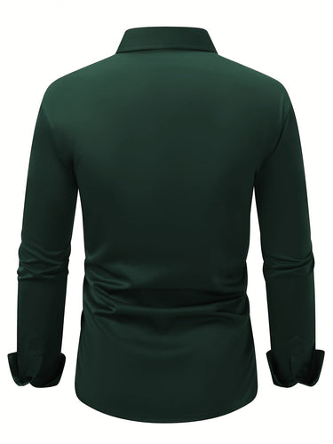 Levoire | Chemise Élégante Pour Hommes En Mélange De Polyester