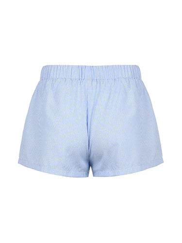 Levoire | Shorts Rayés Avec Des Boutons Pour Femmes Nora