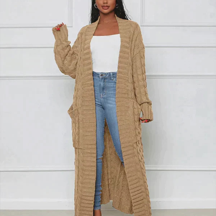 Levoire | Veste En Tricot Plus Longue Pour Femmes