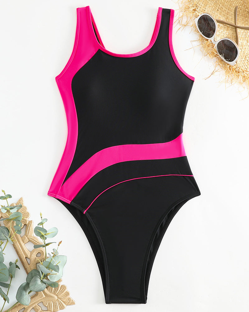 Levoire | Maillot De Bain Stylé En Couleurs Contrastées