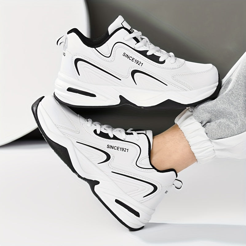 Levoire | Durable Breathable Thick Men'S Gsneaker Blanc