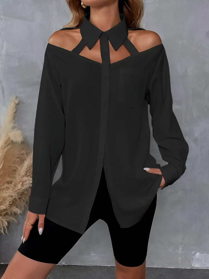 Levoire | Chemise Élégante Avec Patte De Boutonnage