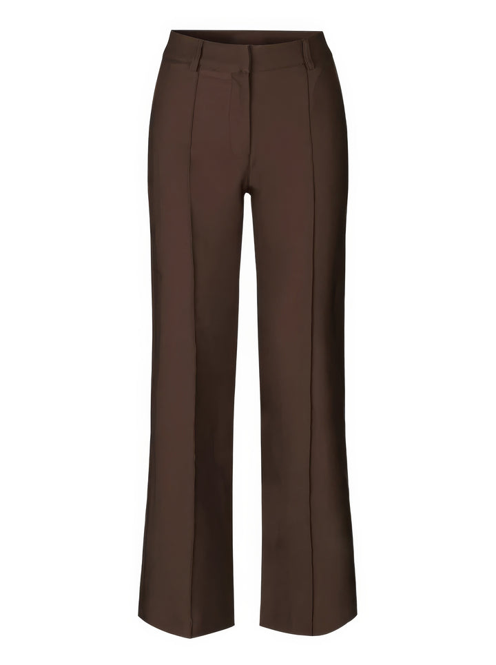 Levoire | Pantalons confortables à largeur ample Braun