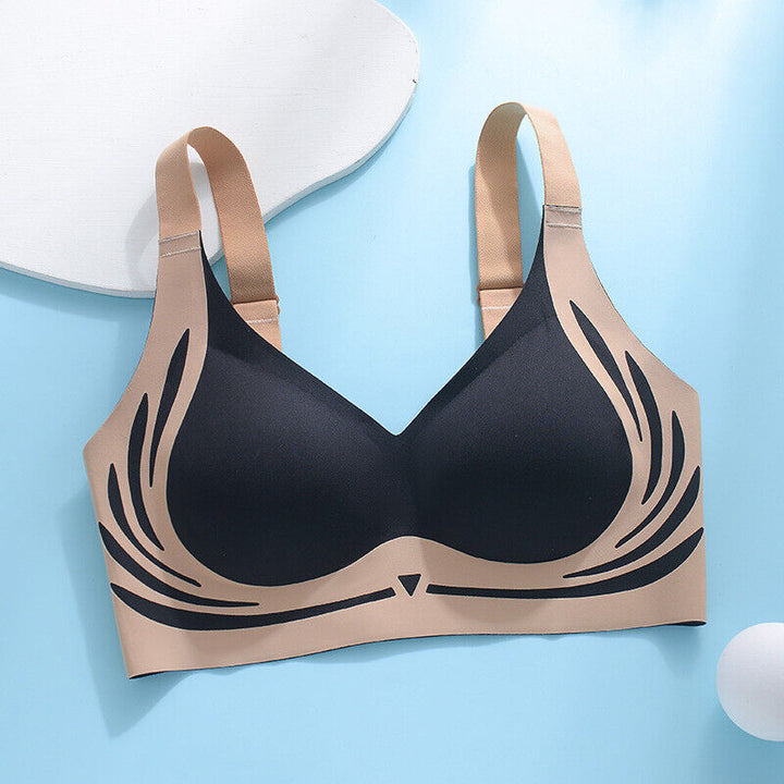 Levoire | Sans Bouton Push-Up Soutien-Gorge Noir
