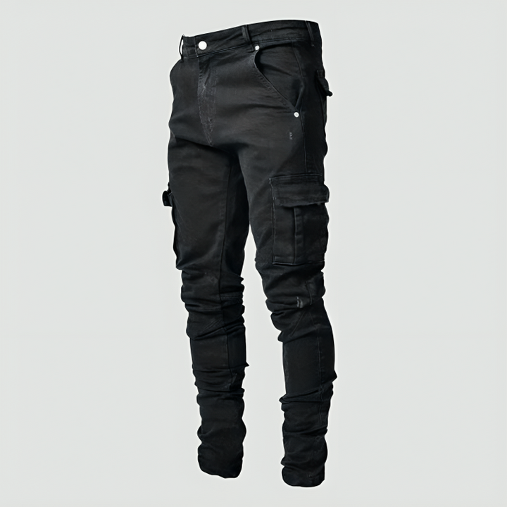 Levoire | Pantalon Extensible Noir