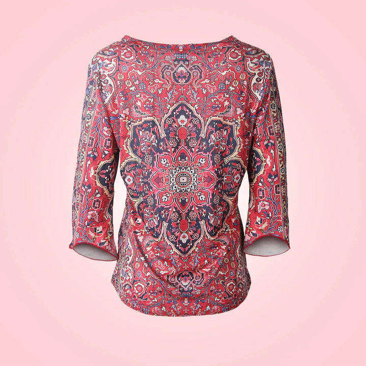 Levoire | Blouse Boho Élégance Avec Manches Bouffantes
