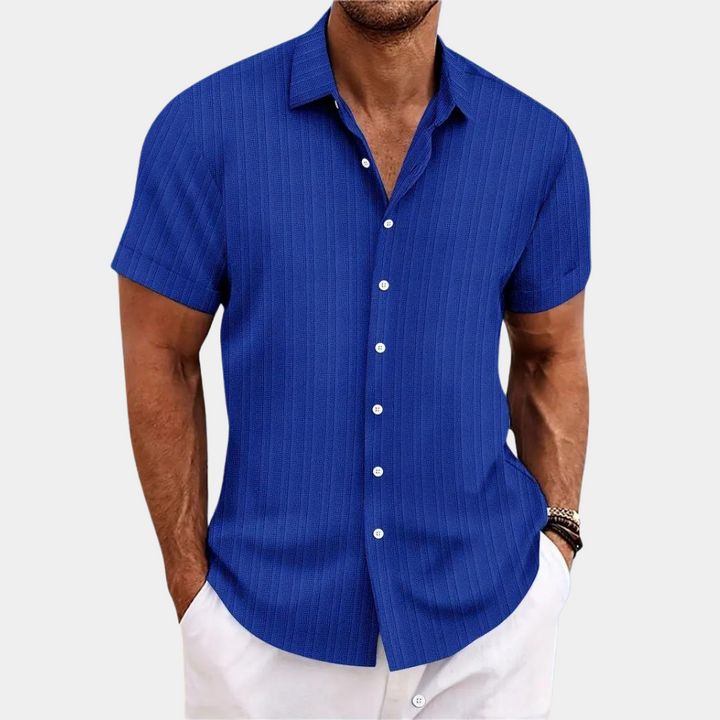 Levoire | Chemise pour hommes élégante Élégance classique Bleu