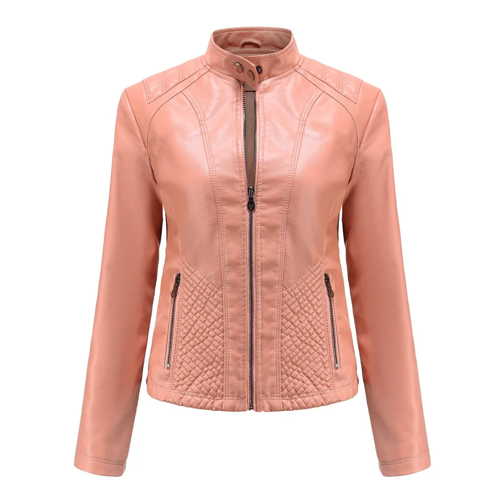 Levoire | Veste À Manches Longues Avec Poches Zippées Rosa