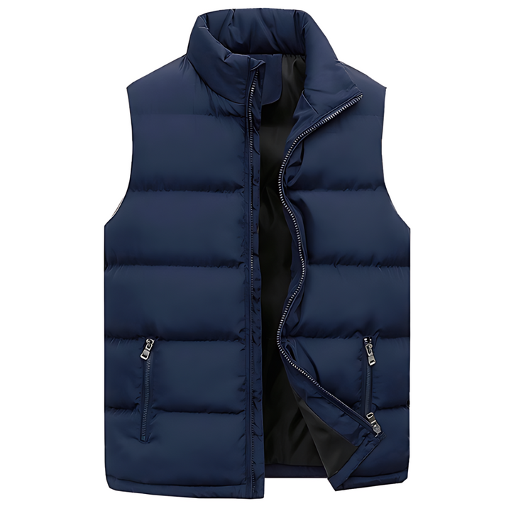 Levoire | Gilet Matelassé Pour Chaleur Et Confort Stylés Bleu