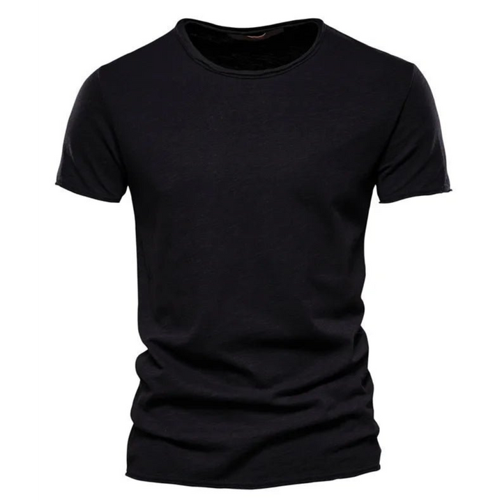 Levoire | T-Shirt Classique Luxeux Noir