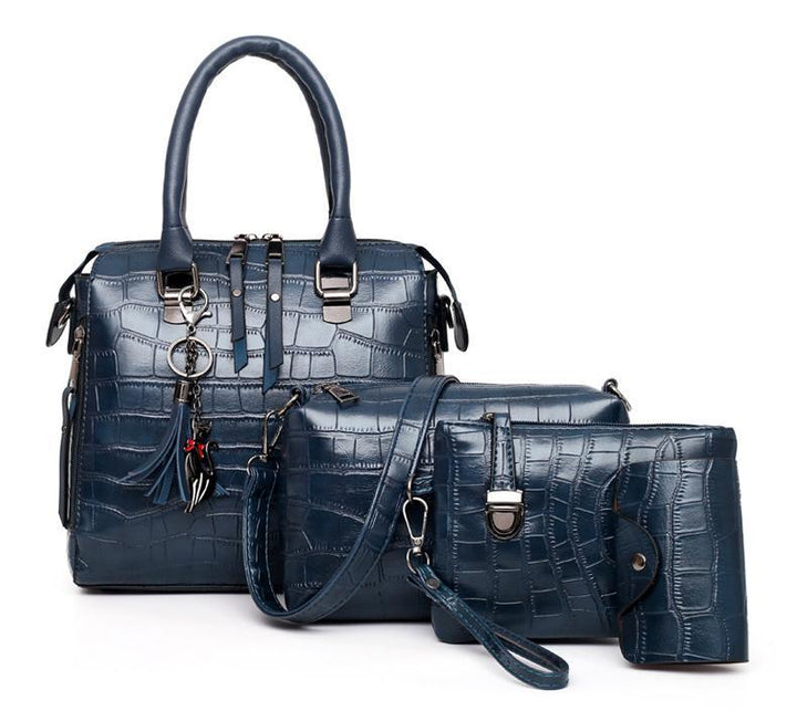 Levoire | Satz 4 Sacs En Cuir Sininen
