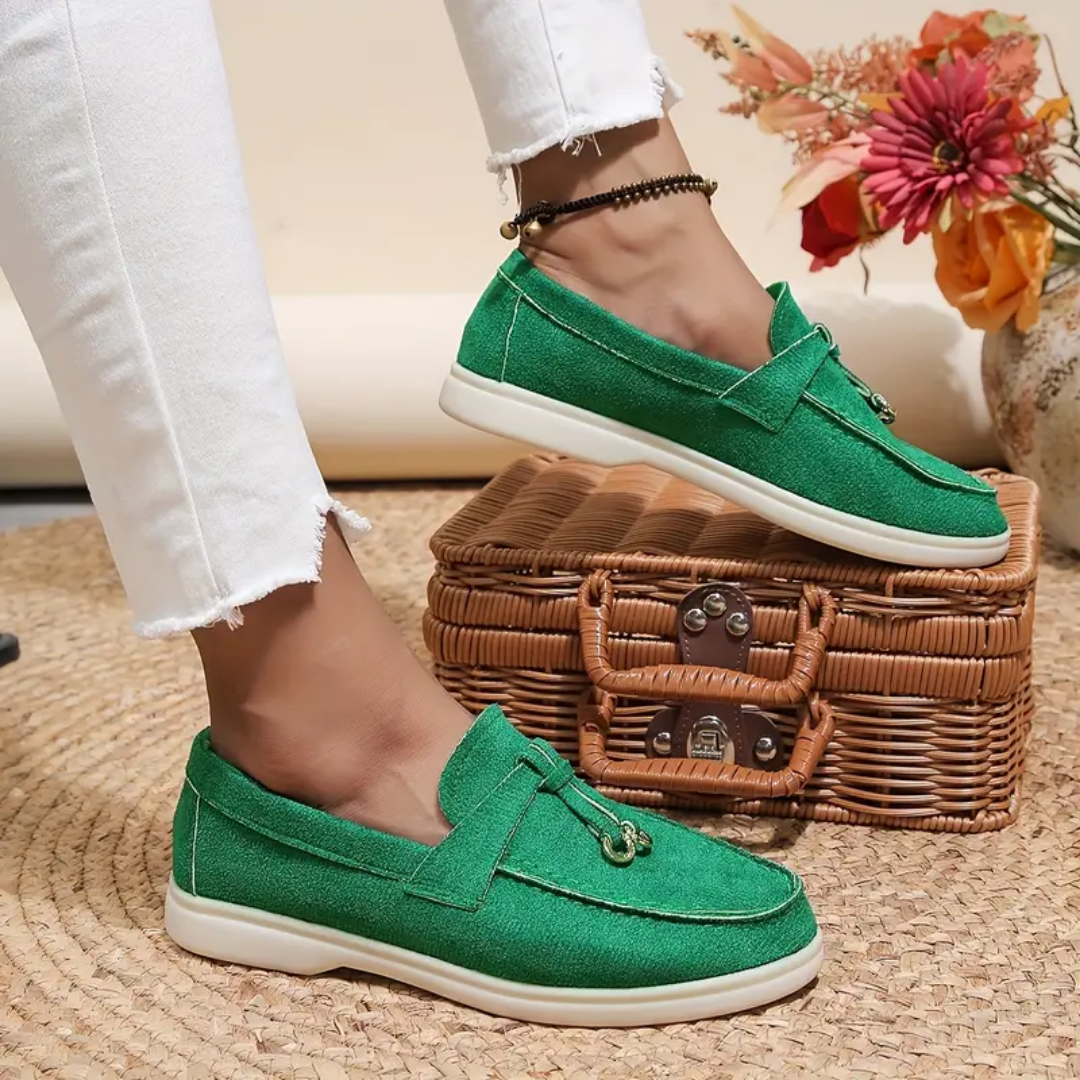 Levoire | Élégant Mocassin en matériau doux Rosa