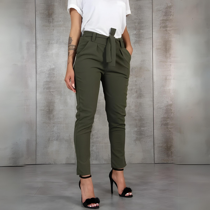 Levoire | Pantalons élégants et ajustés Vert