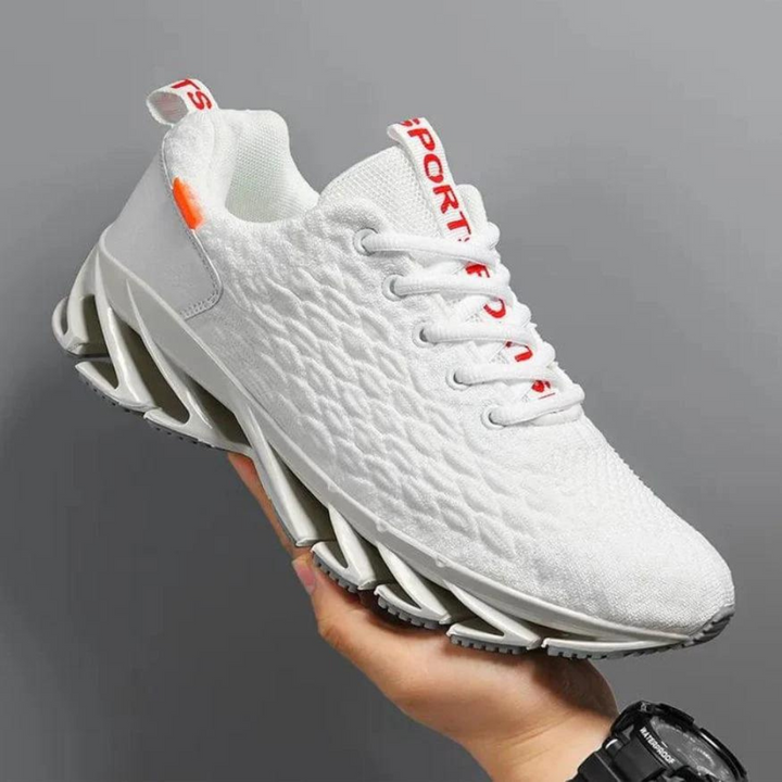 Levoire | Baskets Respirantes Avec Une Semelle Moderne Blanc