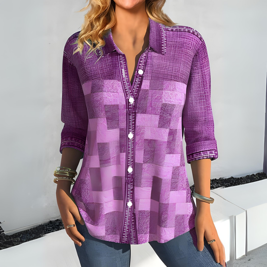 Levoire | Chemise À Carreaux À Boutons Liila
