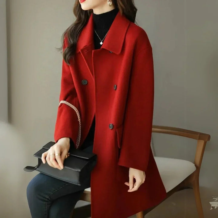 Levoire | Manteau D'Hiver Épais De Haute Qualité Épaisseur hivernale Rouge